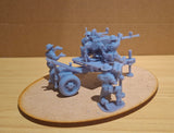 WW2 Australian 40mm Bofors AA Gun (Lowered Gun)