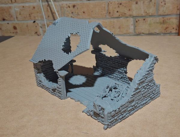 Ruined Farmhouse Building