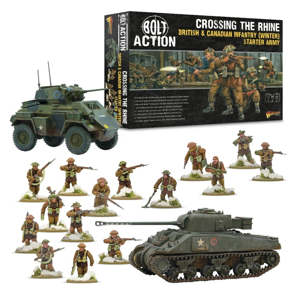 Bolt Action British & Canadian infantry (Winter) Starter Army