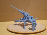 WW2 Australian 40mm Bofors AA Gun (Raised Gun)