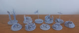 10x 40mm Objective Markers Set 2 28mm Scale