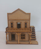 Old West 2 Storey Building 28mm Scale