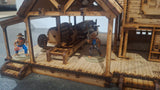 Wild West Sawmill 28mm Scale
