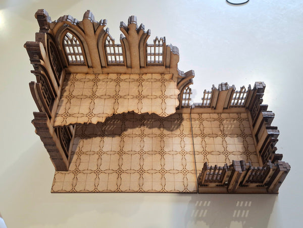 Tournament Terrain Building 4 & 5  28mm Scale
