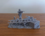 City Debris Barricade C 28mm Scale