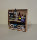 Paint Station: 2 Shelf Paint Rack