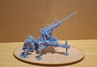 WW2 Australian 40mm Bofors AA Gun (Raised Gun)