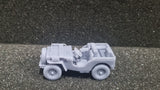 WW2 US Airborne Glider Jeep