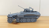 WW2 Sd.Kfz 251/17 Ausf.C with 2cm Flak 38