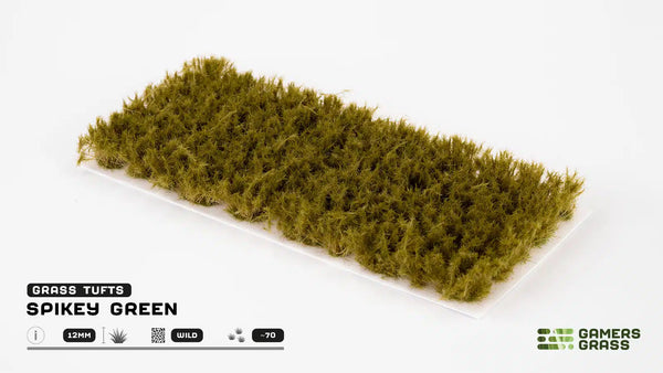 Spikey Green (12mm) - Gamers Grass