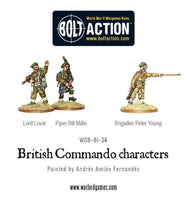 Bolt Action  British Commando Characters