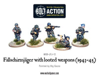 Bolt Action  Fallschirmjager with looted weapons (1943-45)
