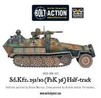 Bolt Action Sd.Kfz 251/10 Half-Track (3.7cm PaK)