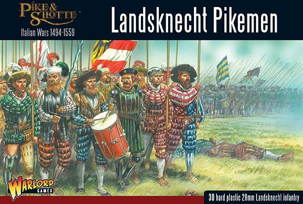 Pike and Shotte Landsknechts Pikemen