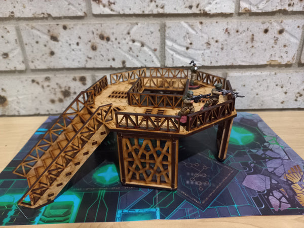 Hive City 2 level Tower 28mm Scale