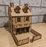 2 Storey Normandy Store/Cafe 28mm Scale