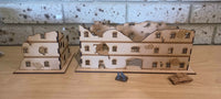 Large Factory Ruins 15mm Scale
