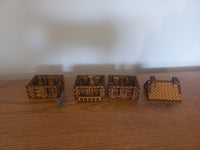 3 Storey Normandy Building with Balcony 15mm Scale