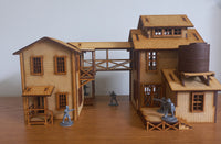 Joined Workshop Buildings 28mm Scale