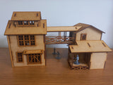 Joined Workshop Buildings 28mm Scale