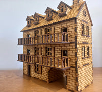 Double Balcony Normandy House 28mm Scale