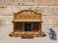 Wild West Deluxe Sheriff Office Terrain 28mm Scale