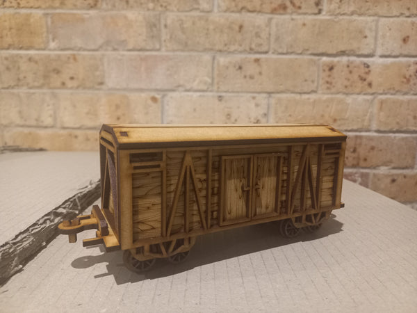 Steam Train Freight Carriage 28mm Scale