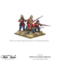 Anglo-Zulu War: British Line Infantry Regiment