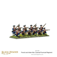 French Indian War 1754-1763: Colonial Provincial Regiment