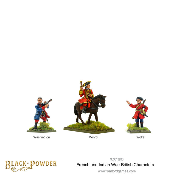 French Indian War 1754-1763: British Characters