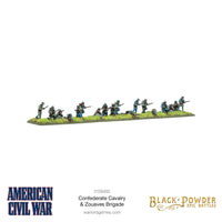 Black Powder Epic Battles - American Civil War Confederate Cavalry & Zouaves Brigade