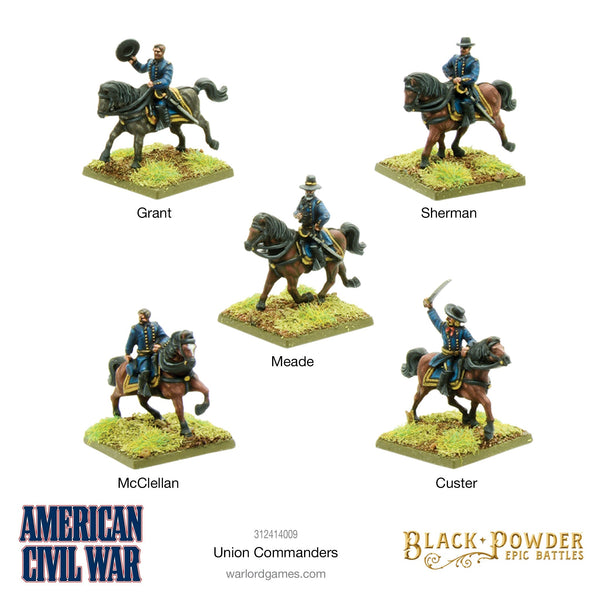 Black Powder Epic Battles - Union Commanders