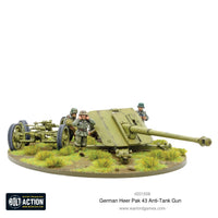 Bolt Action German Heer Pak 43 anti-tank gun