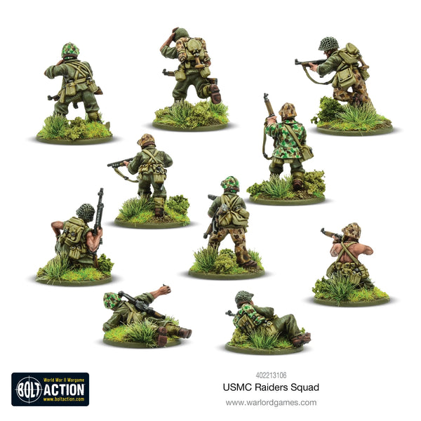 Bolt Action US Marine Raiders Squad – Dark Castle Terrain