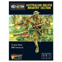 Bolt Action Australian Militia Infantry Section