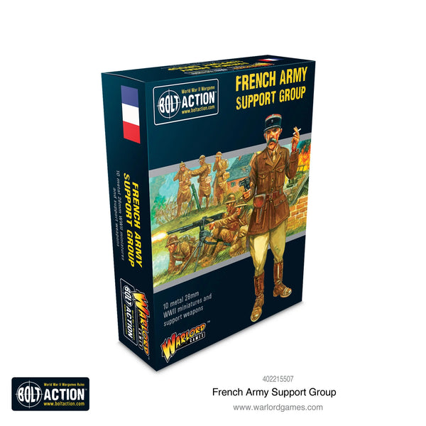 Bolt Action French Army support group-