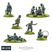 Bolt Action Italian Army Support Group-