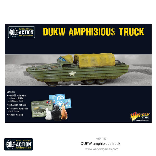 Bolt Action DUKW Amphibious Truck -