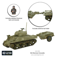 Bolt Action M4 Sherman Crocodile Flamethrower Tank -