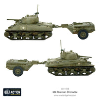 Bolt Action M4 Sherman Crocodile Flamethrower Tank -