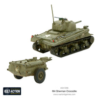 Bolt Action M4 Sherman Crocodile Flamethrower Tank -