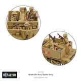 Bolt Action British Starter Army - 8th Army