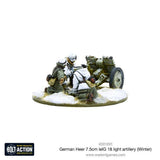 Bolt Action German Heer 7.5cm leIG 18 light artillery (Winter)