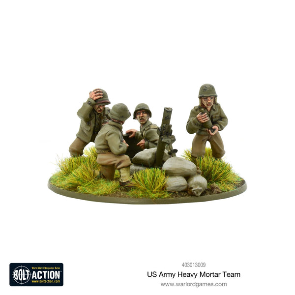 Bolt Action US Army heavy mortar team -