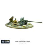 Bolt Action Soviet ZIS-2 anti-tank gun (Winter)