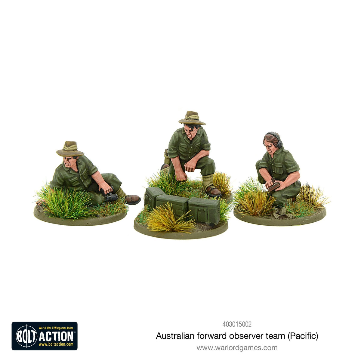 Bolt Action Australian Forward Observer team (Pacific) – Dark Castle ...
