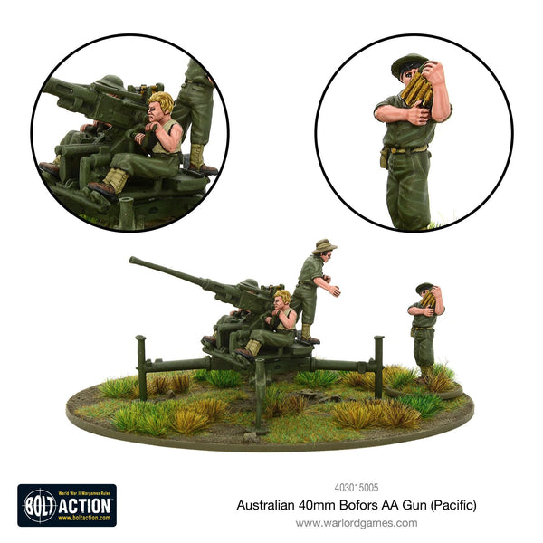 Bolt Action Australian 40mm Bofors AA Gun (Pacific)