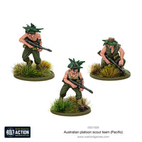 Bolt Action Australian platoon scout team (Pacific)