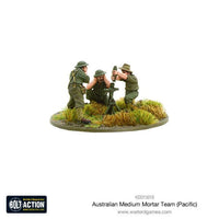 Bolt Action Australian medium mortar team (Pacific)