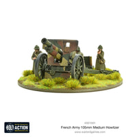 Bolt Action French Army 105mm medium howitzer -